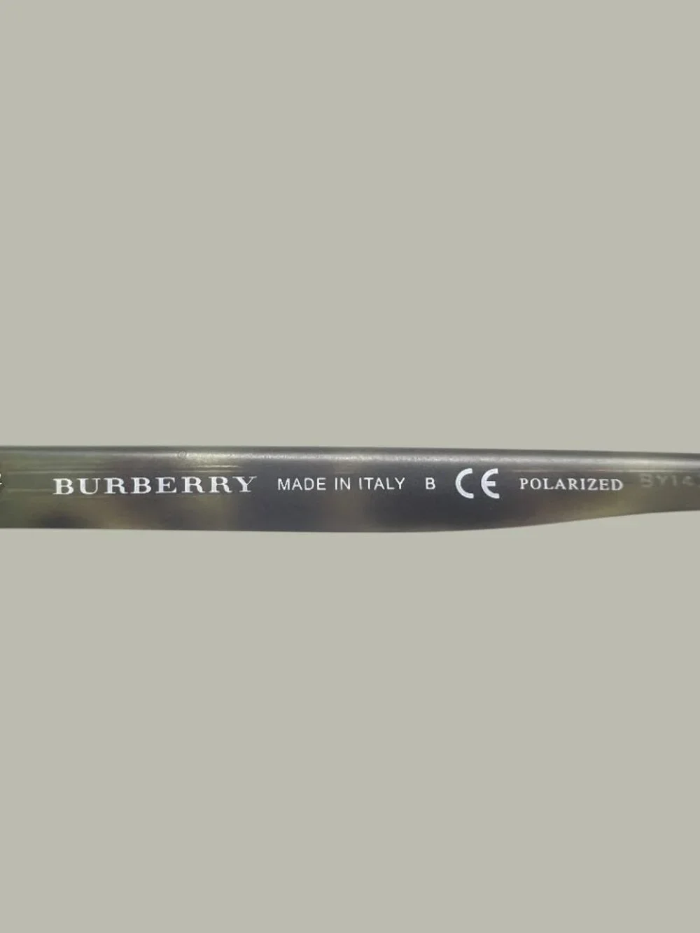 Authentic Burberry BE4244 Tortoise Sunglasses Gold Top Bar Double Bridge